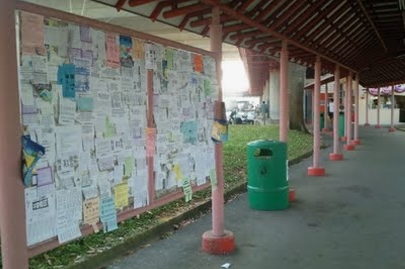 Estate noticeboard